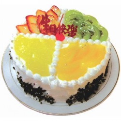 圆形蛋糕/什锦水果