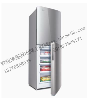 晶弘 冷冻王系列 双门冰箱 BCD-258C （不锈钢）